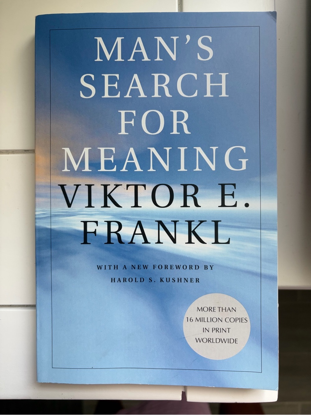 Book: Man's Search for Meaning